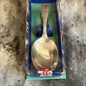 Vintage Silver Baby Spoon